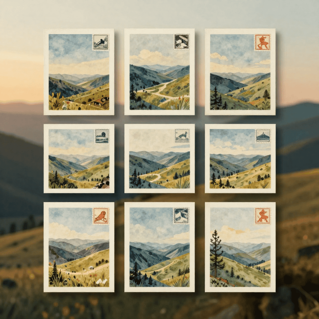 Nature inspired papercraft